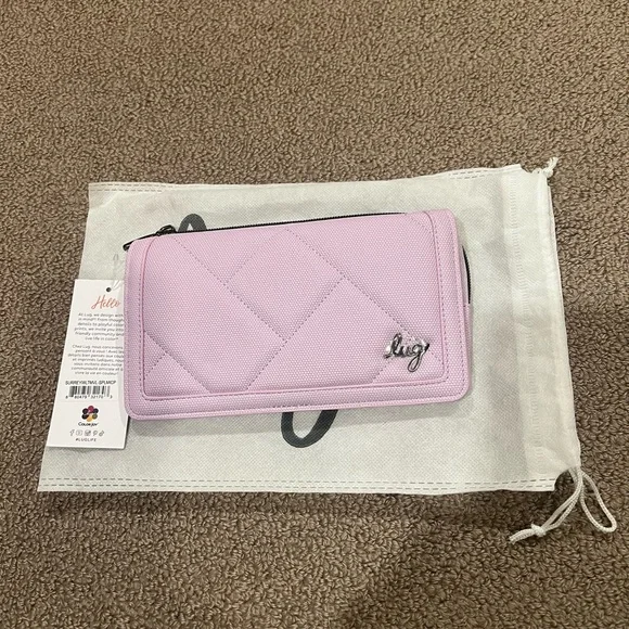 LUG Surrey Matte Luxe VL RFID Wallet - Sugarplum IcePop NWT - Picture 8 of 8